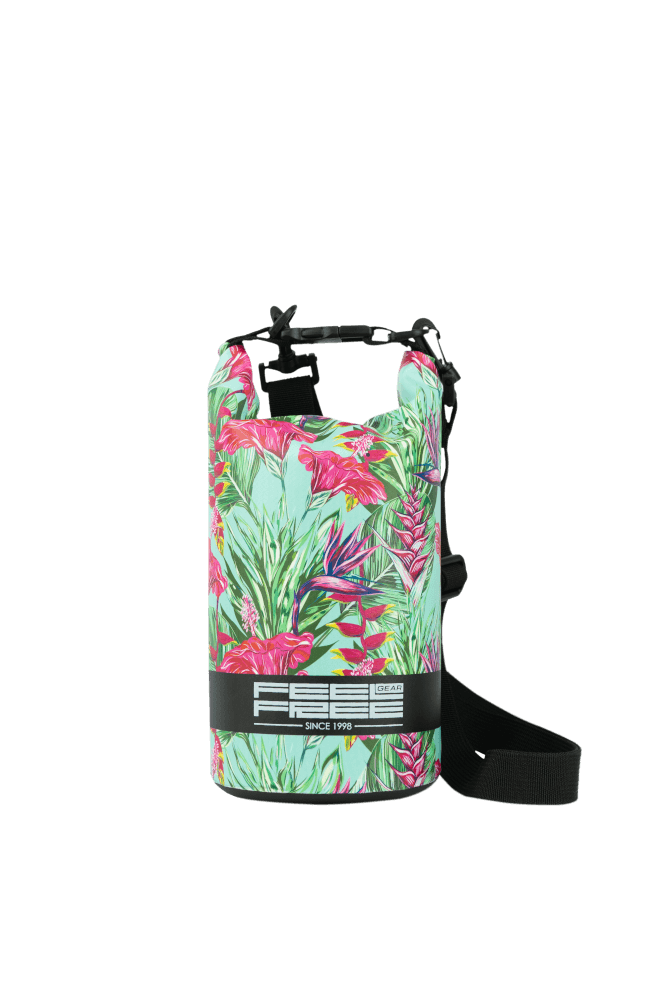 FEELFREE  DRY TUBE TROPICAL กระเป๋ากันน้ำ 1.5L สี TEAL/RED